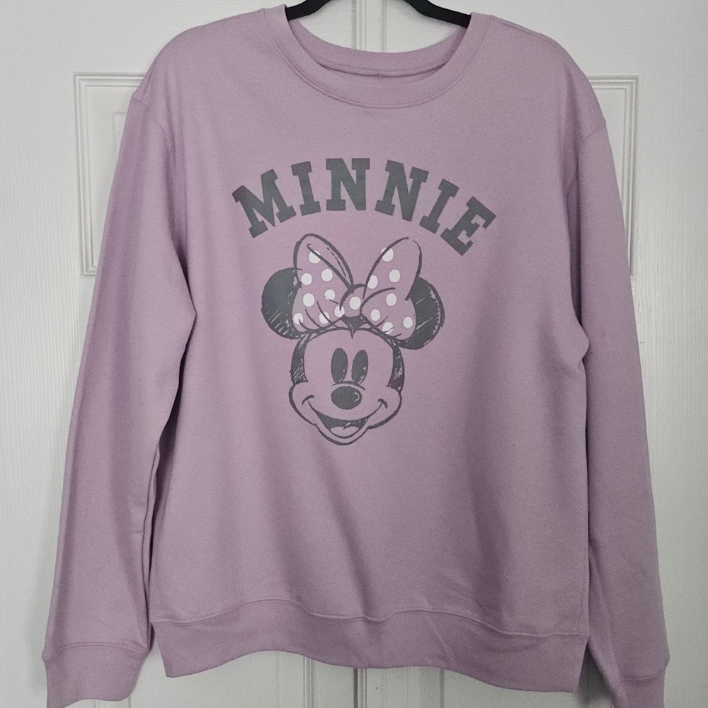 NWT Hybrid Apparel Disney Minnie Mouse "Sketchy" Graphic Sweatshirt -Size XL